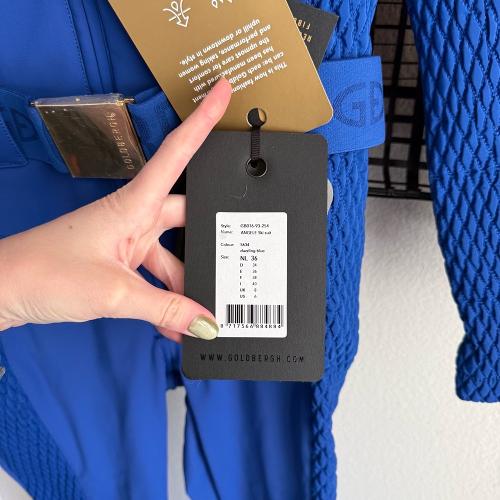 Goldbergh Angele ski suit blue - Picture 6 of 11